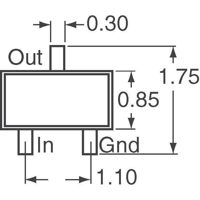 DDTA113TE-7-F Diodes Incorporated  Transistors - Bipolar (BJT) - Single Pre-Biased